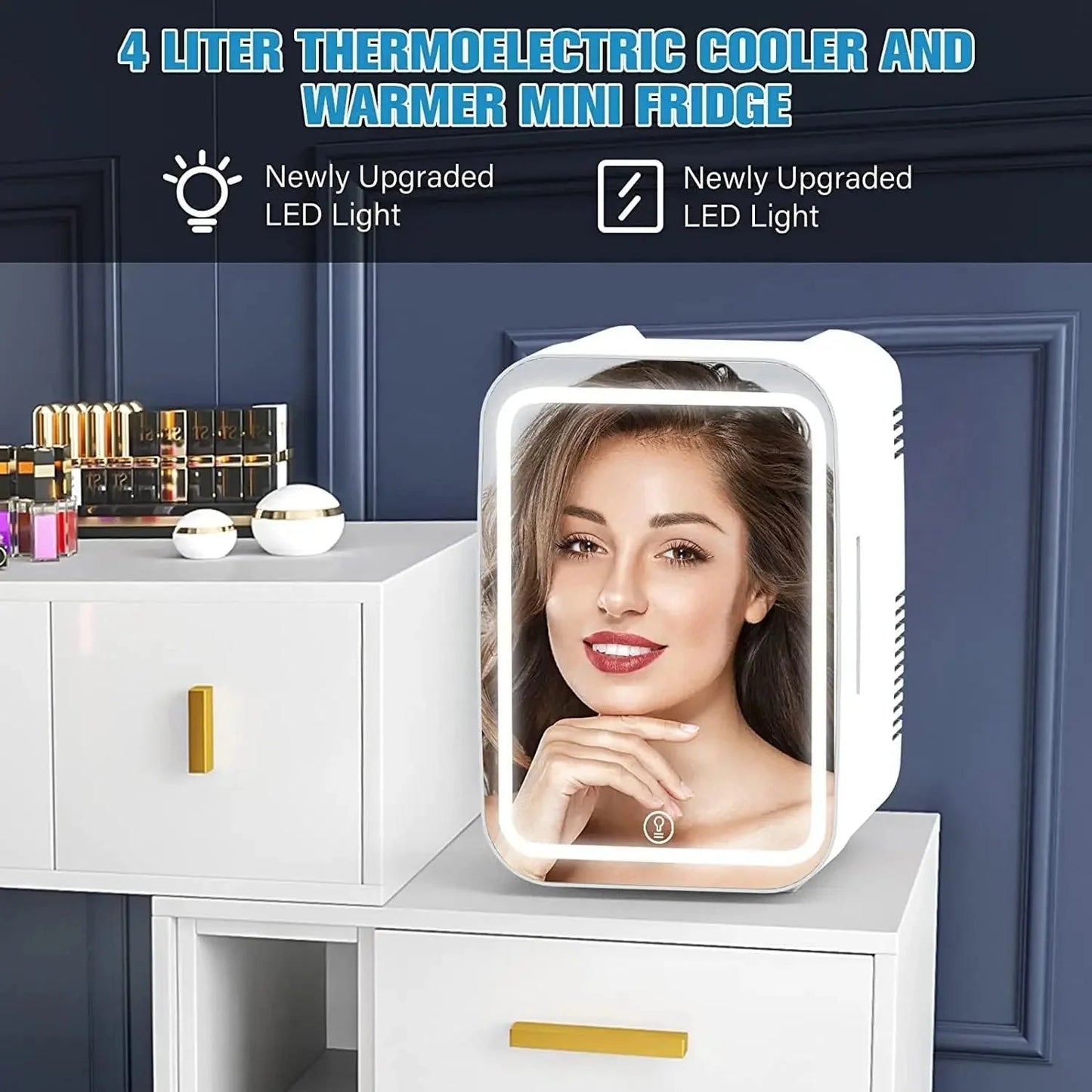 Chic Mini Beauty Fridge